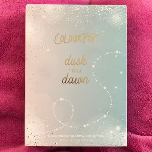 Swatched only Colourpop Dusk till Dawn SS Shadows